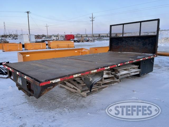 Steel flatbed, 16'x96"